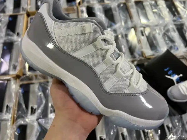 Cheap 11 Grey AV2187-140 Low Jordan Air Cement 0508